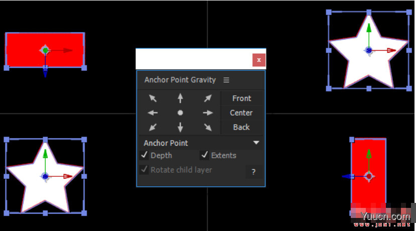 AE多图层锚点中心点移动控脚本 Anchor Point Gravity v1.0.2 Win/Mac 免费汉化版