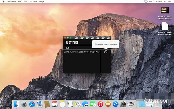 Subtitles for Mac V3.2.11 苹果电脑版