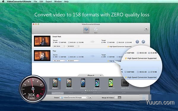 VideoConverterUltimate for Mac(万能视频格式转换器) 苹果电脑版