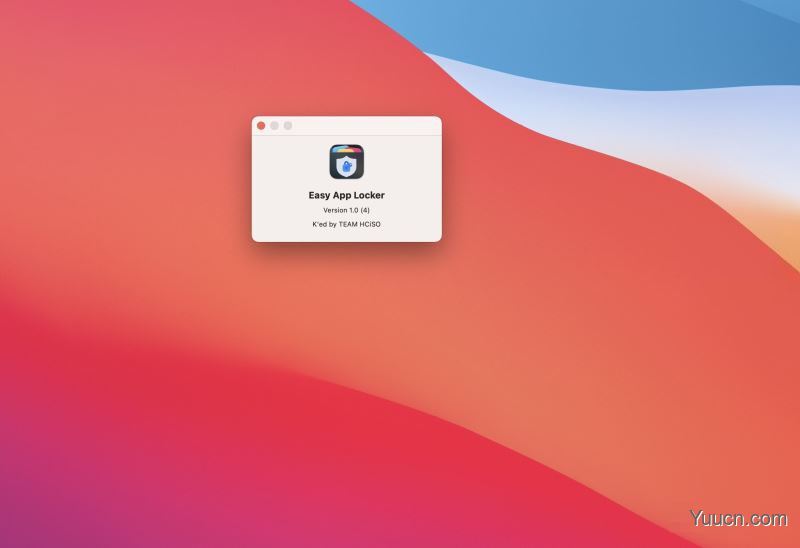 苹果电脑软件加密工具 Easy App Locker Mac v1.0 直装破解版