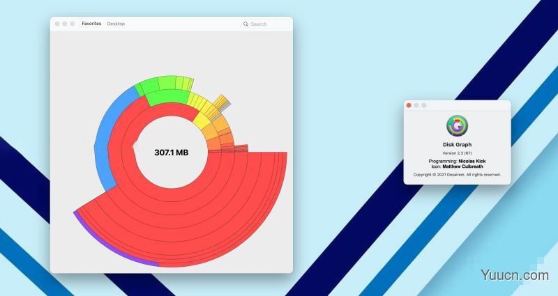 Disk Graph(磁盘检测/磁盘分析) for Mac v2.3 苹果电脑破解版