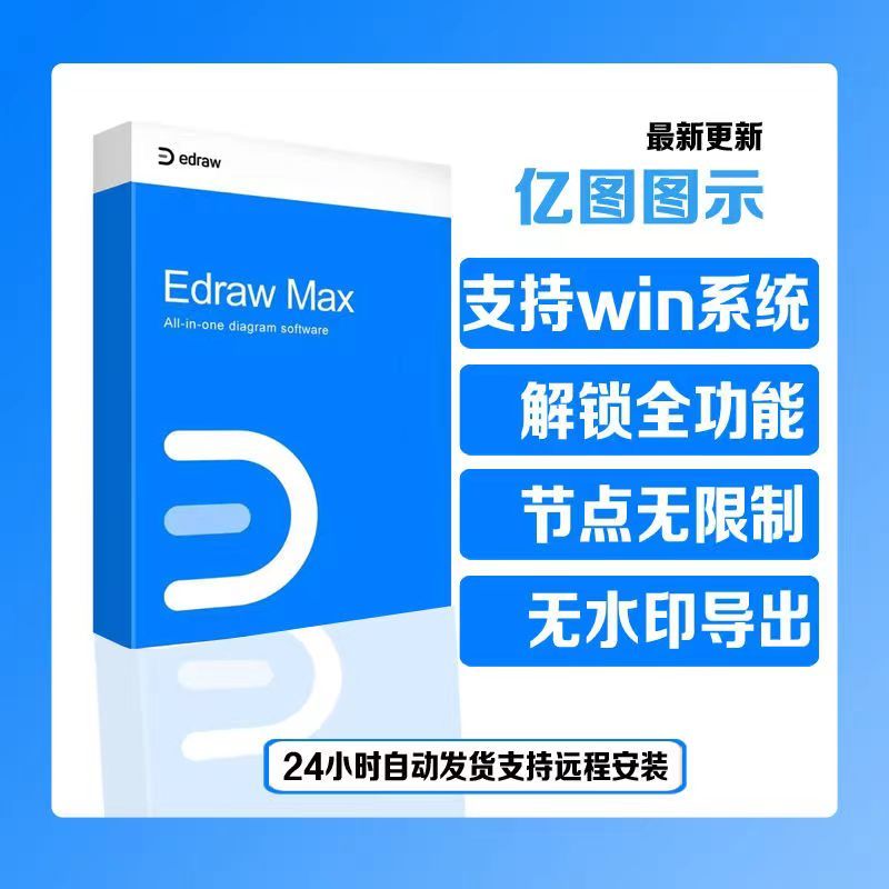 亿图图示Edraw Max 12.0.7破解版永久版
